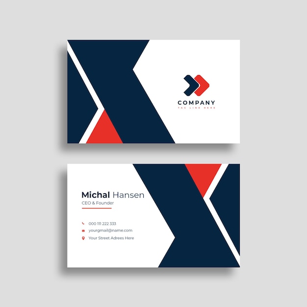 PSD professional creative business card design