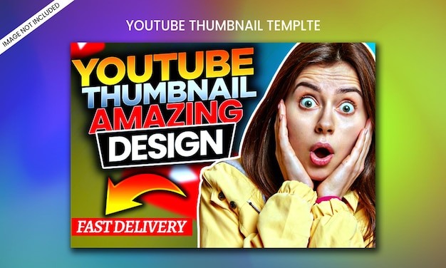 Professional gaming youtube Thumbnail template