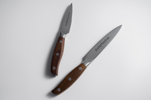 Professional knife mockup