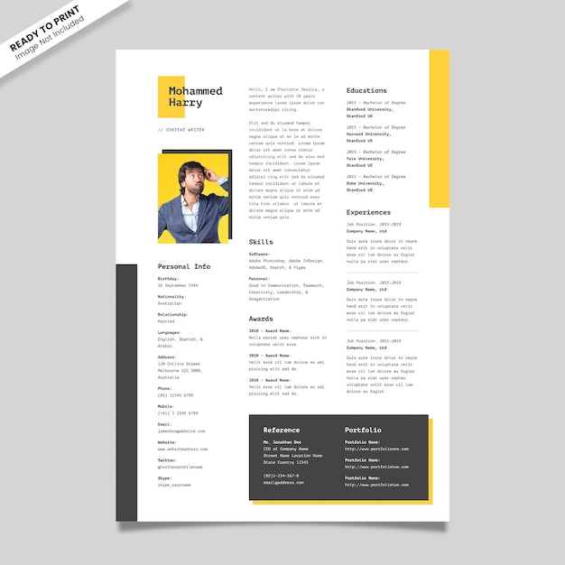 Professional Resume Template