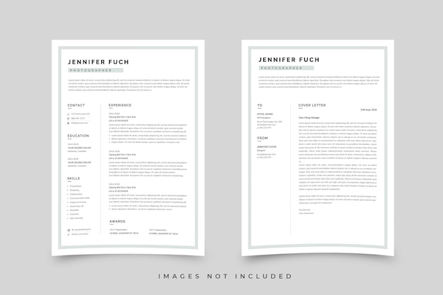 Professional resume template