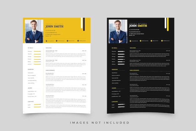professional resume template