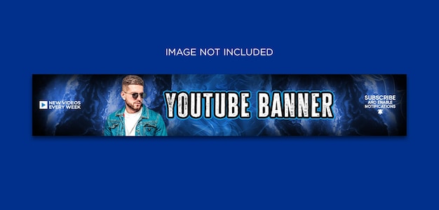 PSD professionele youtube-banner linkedin cover sociale media psd-sjabloonontwerp