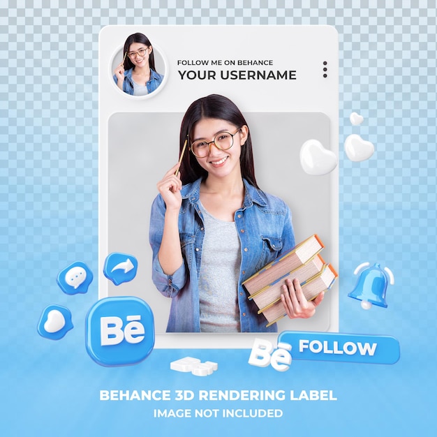 Behance3dレンダリングのプロファイルが分離されました