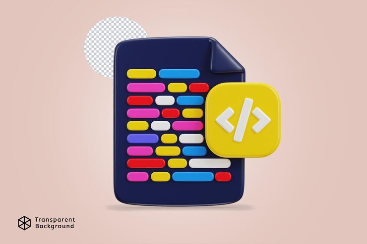 PSD program code development coding language it technologies website programming icon