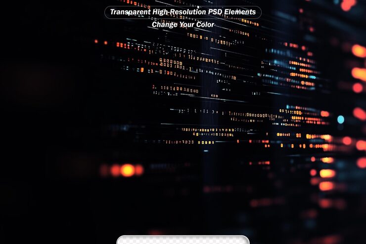 PSD programming code abstract technology background of software developer and computer script