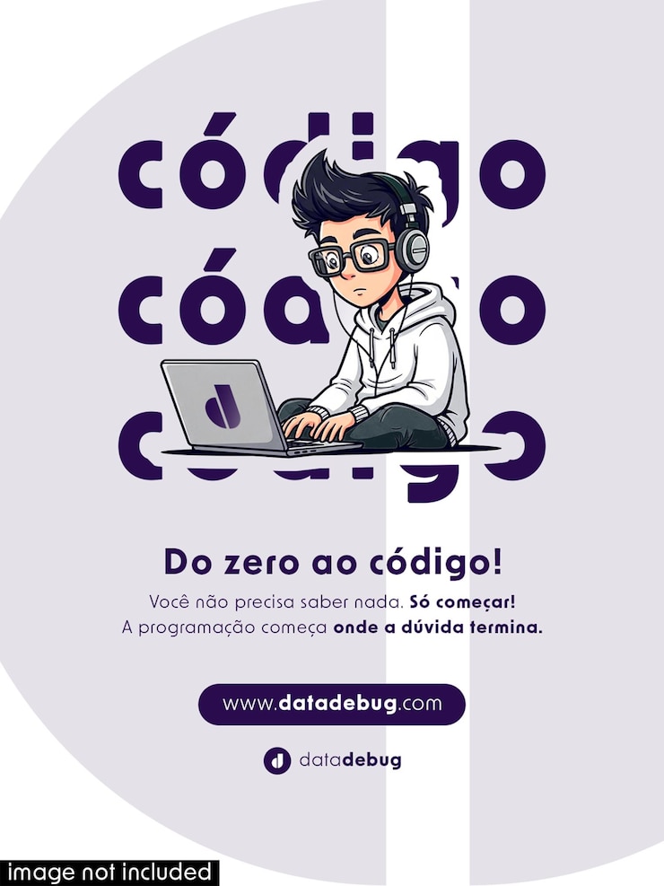 Programming from zero to code learn to code with datadebug post flyer ...