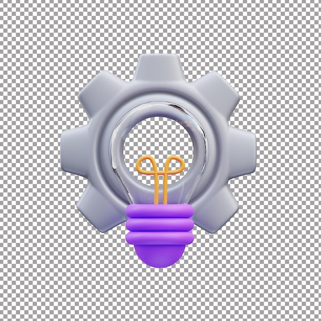 project idea management file 3d render