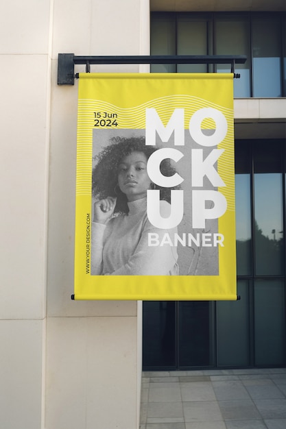 Projekt makiety baneru tekstylnego