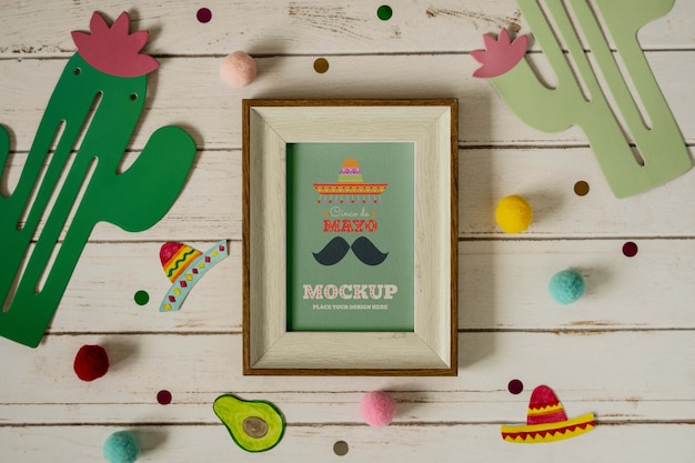 Projekt makiety Cinco de mayo