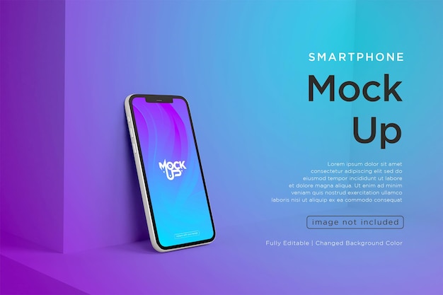 Projekt makiety ekranu telefonu komórkowego