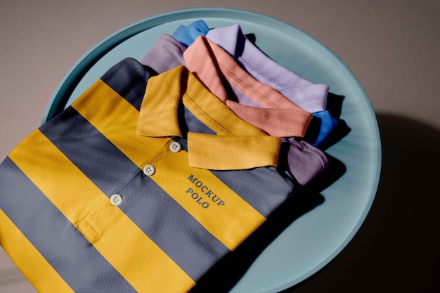 Projekt makiety koszulki polo