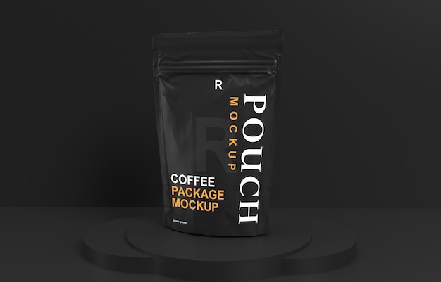 Projekt Makiety Saszetki Do Pakowania Kawy