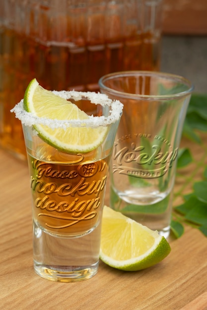 Projekt makiety shota tequili