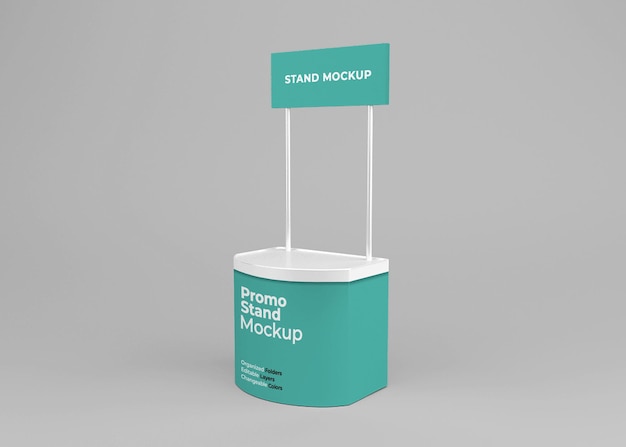 Projekt makiety stoiska promocyjnego