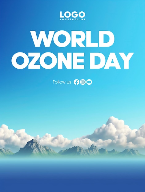 Projekt Plakatu światowego Dnia Ozonu