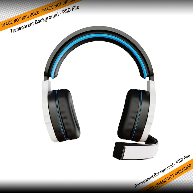 Projekt Słuchawek Renderowania 3d Do Tworzenia Makiet