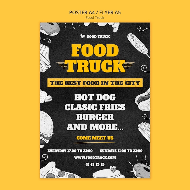 Projekt Szablonu Food Trucka