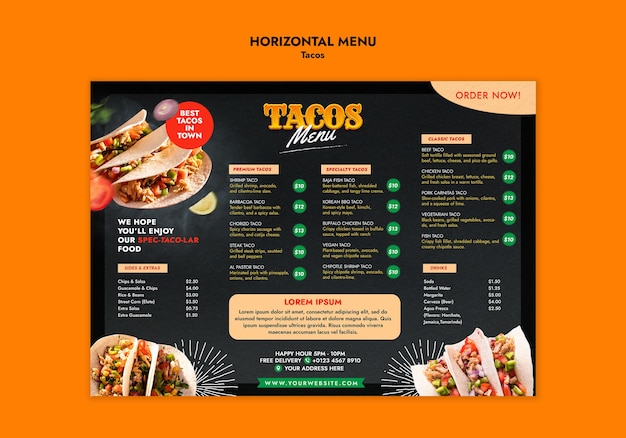Projekt szablonu Tacos