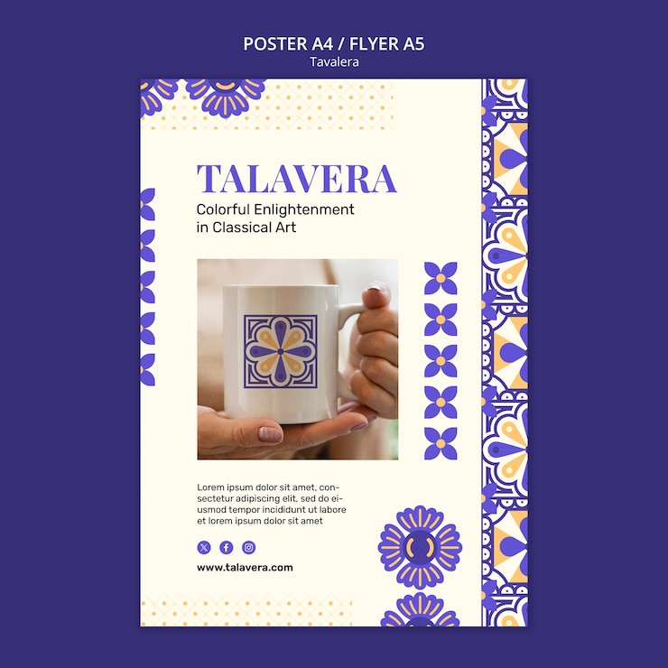 PSD projekt szablonu talavera