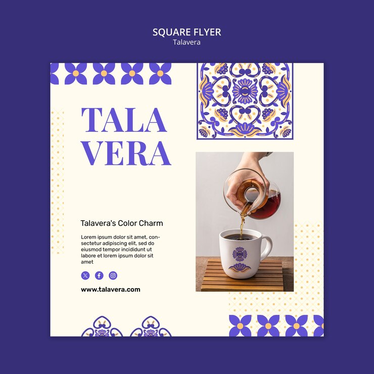 PSD projekt szablonu talavera