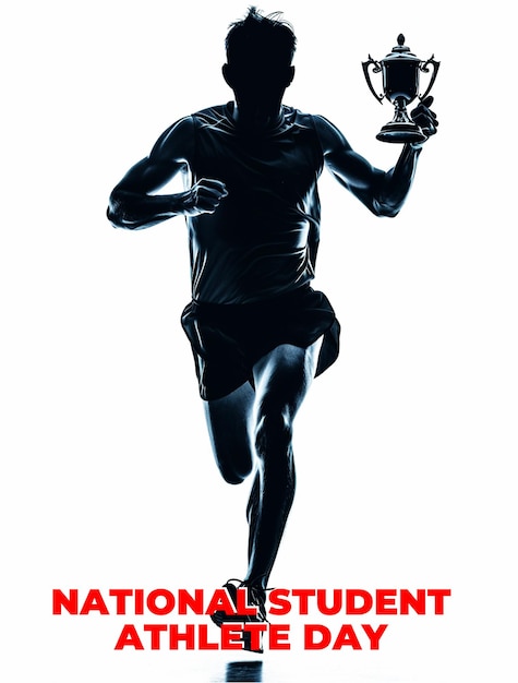 Projekt Tła Plakatów Z Okazji Narodowego Dnia Sportowców Studenckich