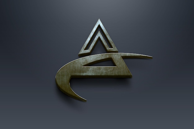 Projektowanie makiety logo 3D