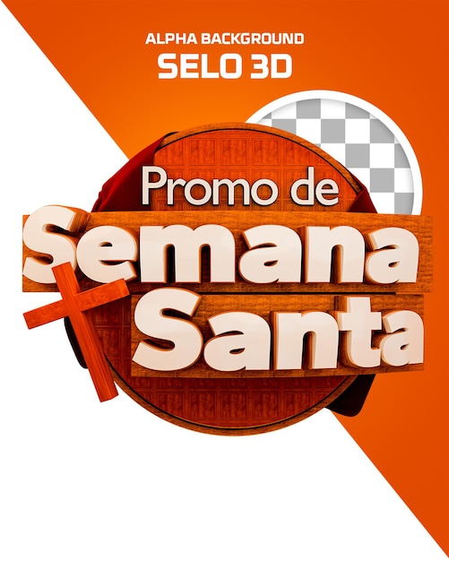 PSD promozione settimana santa selo 3d