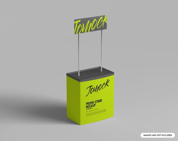 PSD promo stand mockup