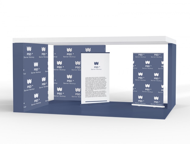 Promotie stand mockup