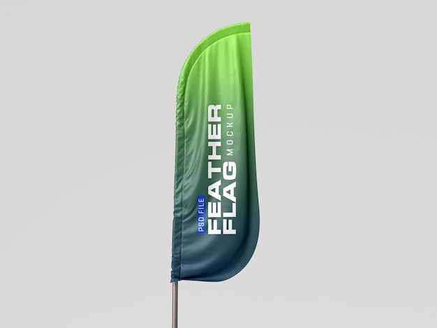 Promotiemodel met veervlag