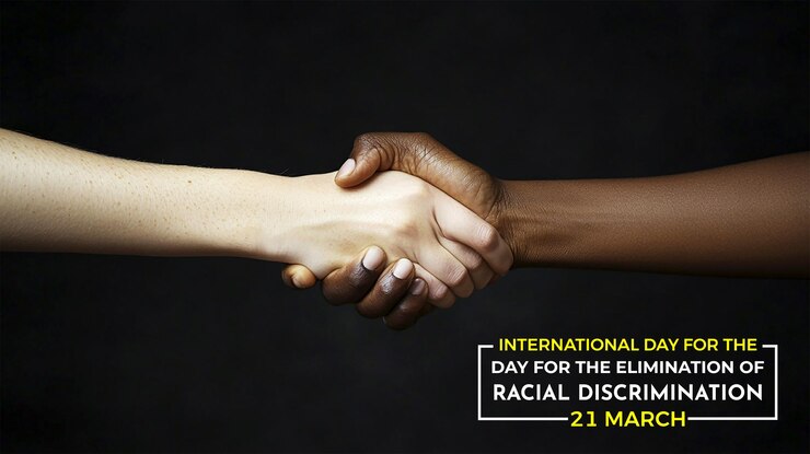 PSD promoting equality creative graphics for racial discrimination awareness