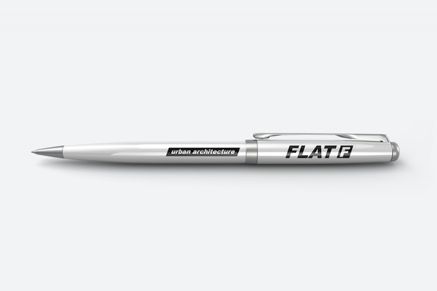 Рекламный макет ручки