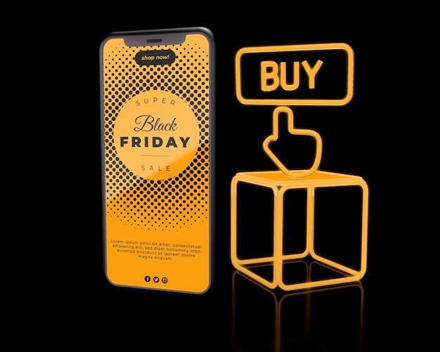 PSD promotional sales on black friday