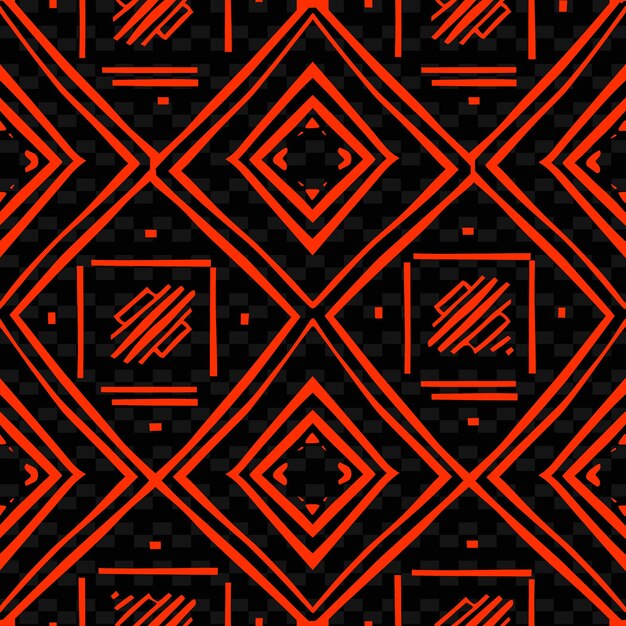 PSD prosty minimalistyczny wzór geometryczny w stylu zimbabwe outline decorative line art collection