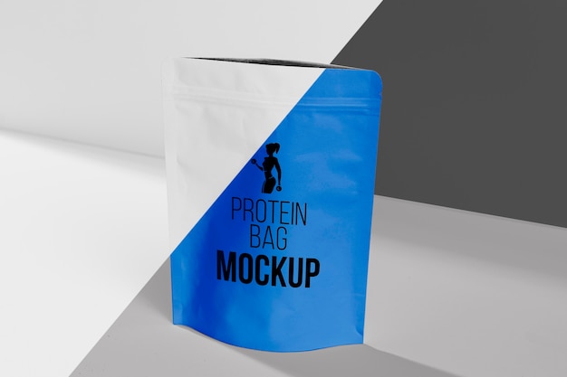 protein bag gym mock-up concept