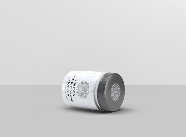 PSD protein jar mockup