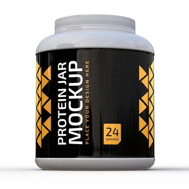 PSD protein jar psd mockup