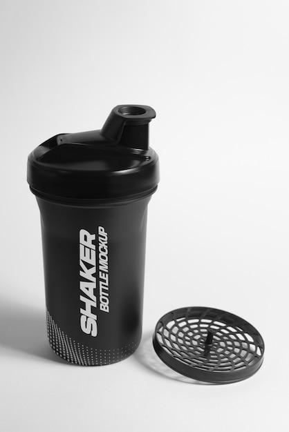 PSD protein shaker mockup design