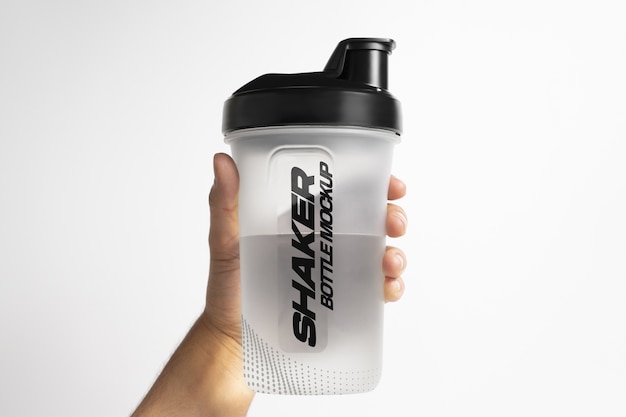 PSD protein shaker mockup design