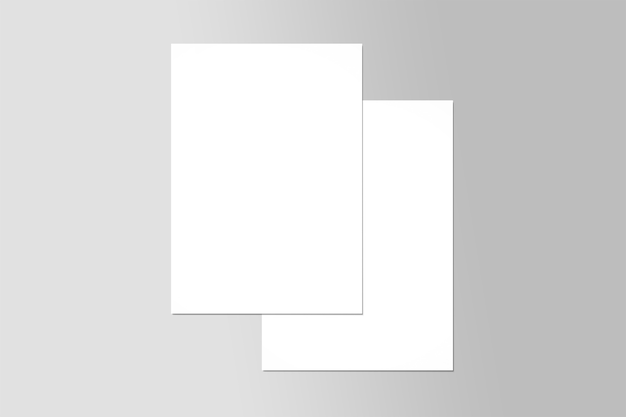 Prototyp dwustronnego plakatu w formacie A4