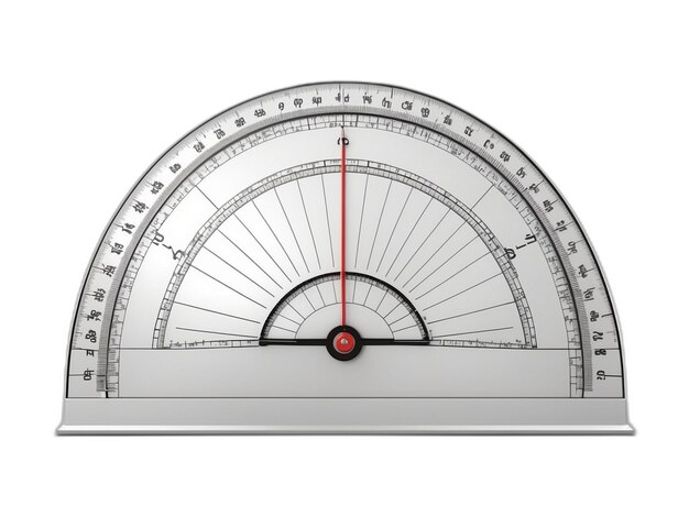 PSD protractor psd na białym tle