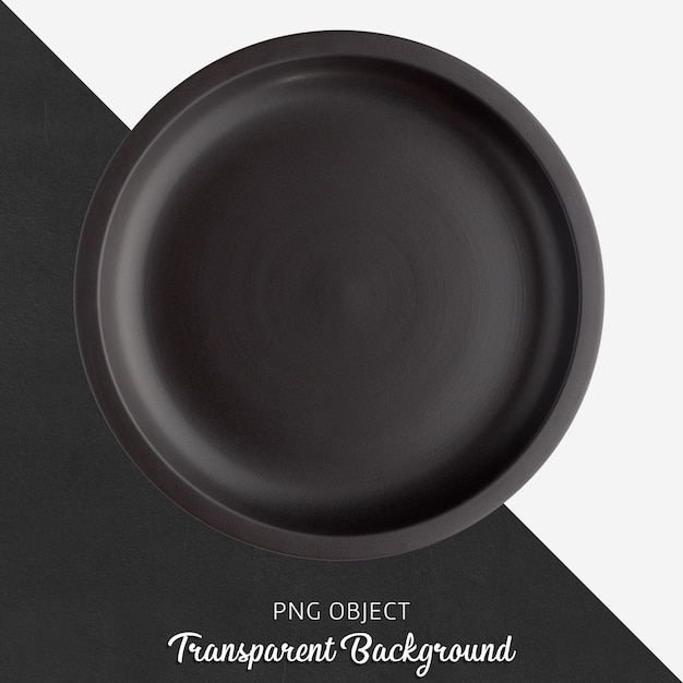 Przezroczysta czarna płyta ceramiczna lub porcelanowa