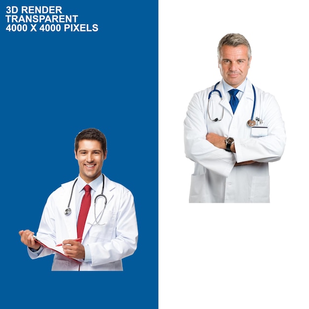 Przezroczyste tło doktora