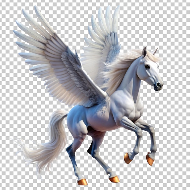 PSD przezroczyste tło pegasus