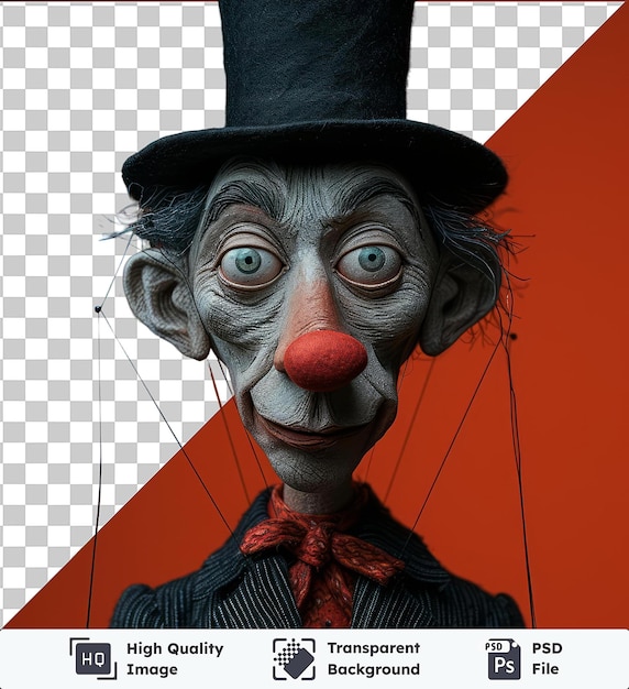 Przezroczysty Obiekt Realistyczny Fotograficzny Marionetka Puppeteer_s