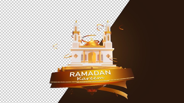 Przezroczysty Obraz Meczetu Ramadan