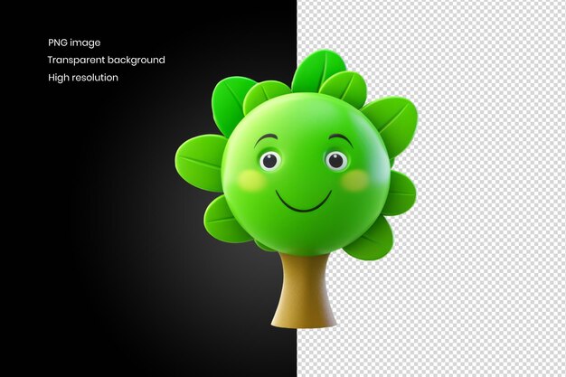Przyroda Przytula żywą Zieloną Ikonę Drzewa 3d