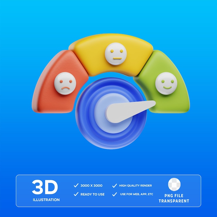 PSD psd 22 net promoter score nps 3d illustrator