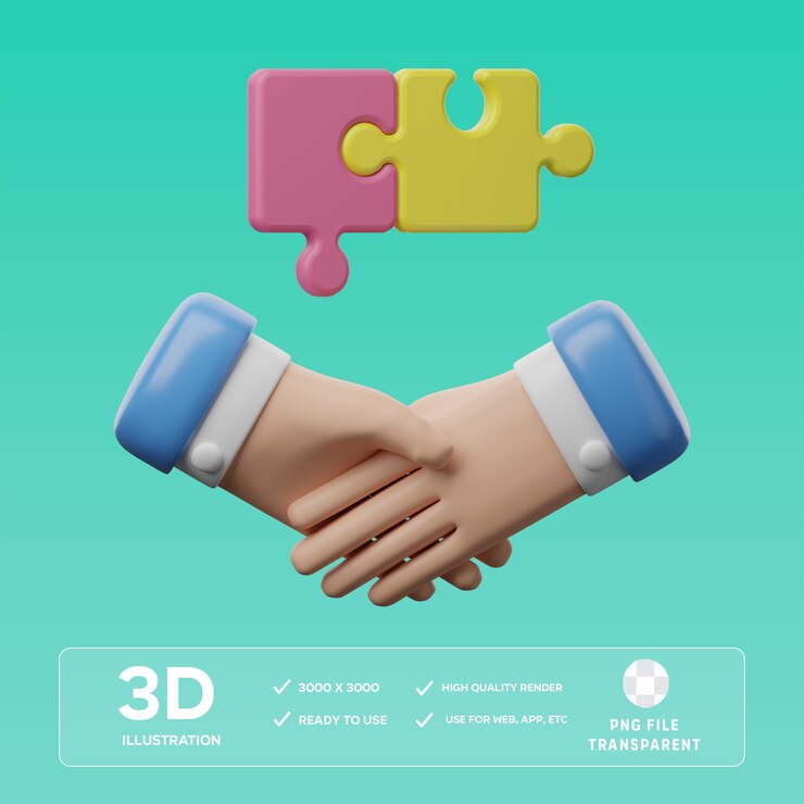 PSD psd 25 стратегическое партнерство 3d иллюстратор